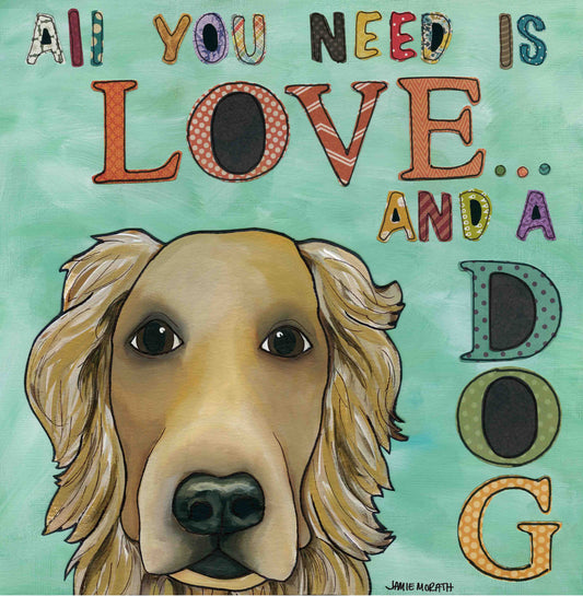 Love Dog, art print