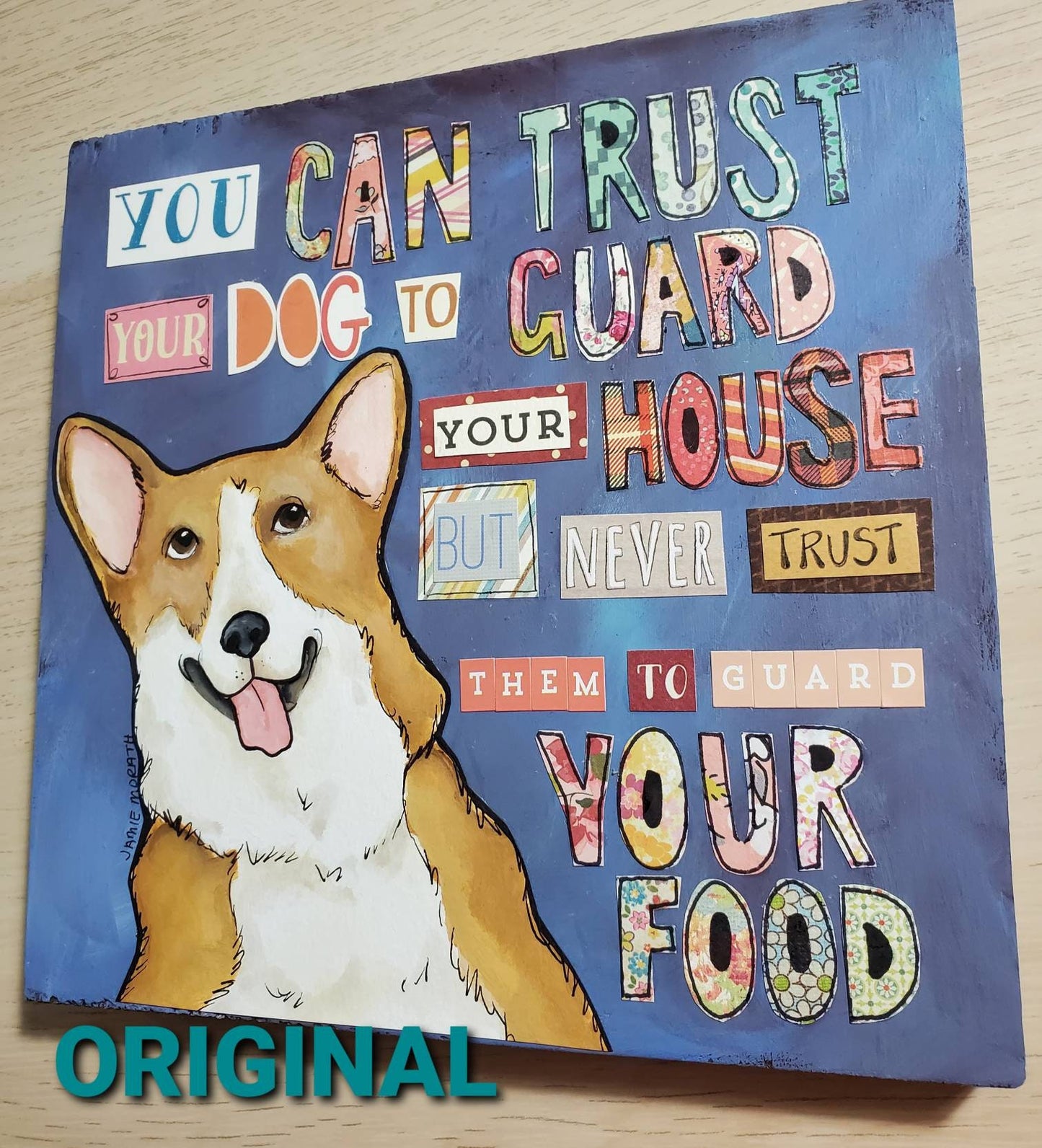 Trust Your Dog, art print