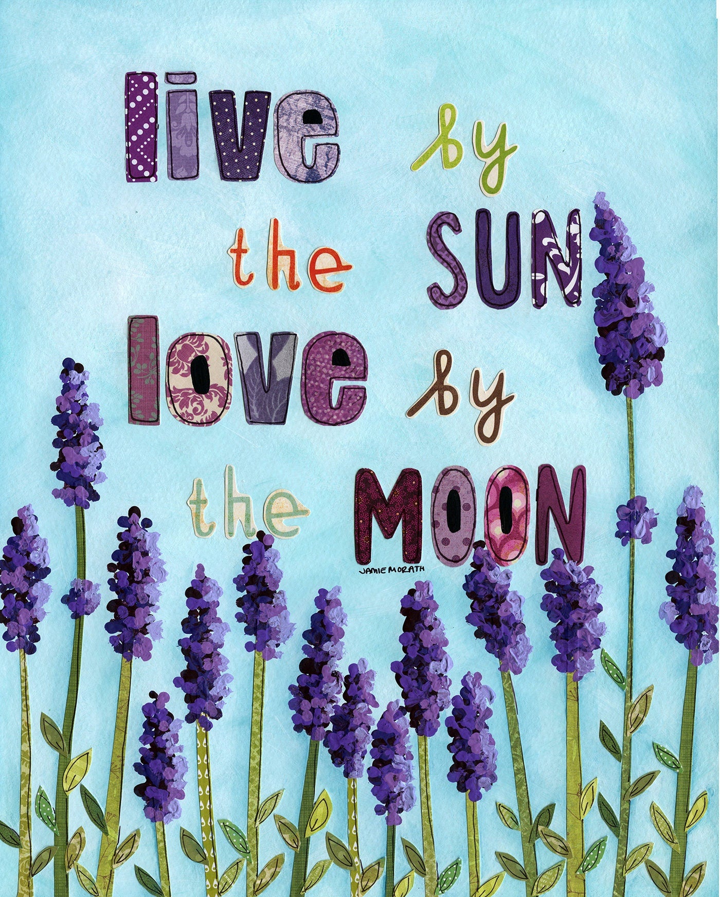 Sun and Moon, art print